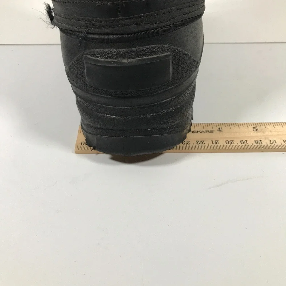 Maple Leaf Canada Black Insulated Winter Snow Boots Mens US‎ 7G UK 6.5 EU 40